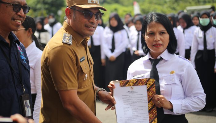 Pemkab Kotabaru Serahkan SK CPNS dan PPPK Formasi 2024, 1102 ASN Siap Bertugas