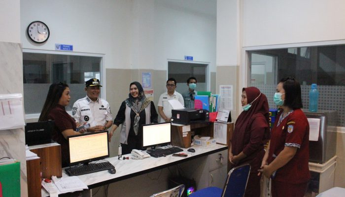 Wabup Mura Tinjau Pelayanan Kesehatan di RSUD Puruk Cahu