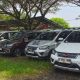 Unit Wuling parkir dalam kegiatan Halal Bihalal Nasional Wuling Club Indonesia ke-8. (Dok. WLCI)