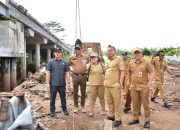 Wakil Bupati Kapuas Tinjau Jembatan Ambruk di Terusan Raya