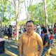 Makhruri, Fraksi PAN meninjau Festival Kuliner Tradisional Batulicin Irigasi, (11/5/2025).