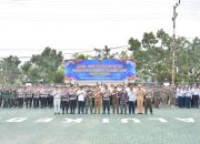 Sekda Hadiri Apel Gelar Pasukan Keselamatan Telabang 2025 di Mapolres Kapuas