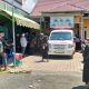 Suasana di lokasi kejadian/rumah duka Vharellya Putri di Kampung Baru, Tanah Bumbu, Kalimantan Seatan Selasa (13/5/2025).