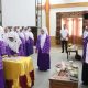 Bupati Pulang Pisau Ahmad Rifa’i bersama Ketua TP PKK Hj Hasanah Rifa’i menghadiri pelantikan pengurus Wanita Islam, Selasa (13/5/2025).