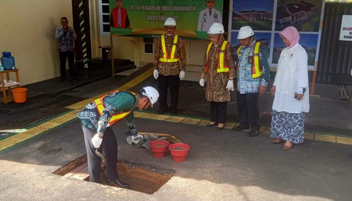 Tanah Laut Rehab Gedung PN Pelaihari Pakai Dana Hibah Rp7,4 Miliar