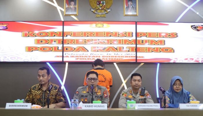 Pembunuhan Sadis di Pulang Pisau, Polda Kalteng Tangkap Pelaku
