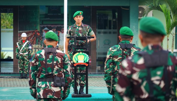 Kodim 1022 Tanah Bumbu Gelar Upacara 17-an, Dandim Bacakan Amanat Kasad