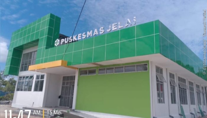 Penuh Kendala, Pembangunan Gedung UPT. Puskesmas Jelai Hampir Rampung