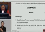 MK Tolak Gugatan PSU Pilkada Banjarbaru Lisa–Wartono Menang