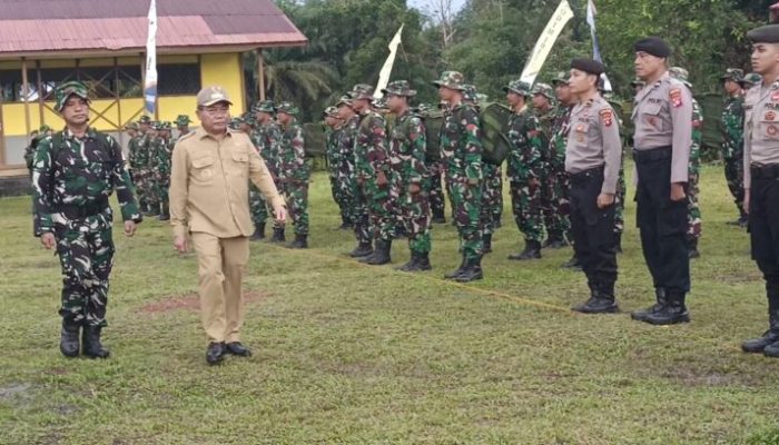 TMMD ke-124 Resmi Dibuka di Kapuas! Jalan Dibangun, Rumah Direhab, Stunting Diperhatikan