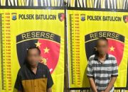 Dua Pelaku Pencurian Besi Proyek Bappeda Tanah Bumbu Ditangkap, Satu Diantaranya Penadah