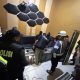 Personel gabungan Polres Tanah Bumbu saat Patroli tempat Karaoke dalam Operasi Sikat Intan 2025. (Sumber: Dok. Humas Polres Tanah Bumbu)