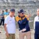 Bupati Kotabaru Muhammad Rusli memimpin gotong royong pembangunan RSUD Stagen bersama SKPD. (Dok. Pemkab Kotabaru)
