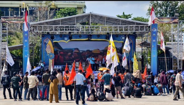 Meriah dan Damai, May Day 2025 di Kotabaru Jadi Panggung Aspirasi Buruh