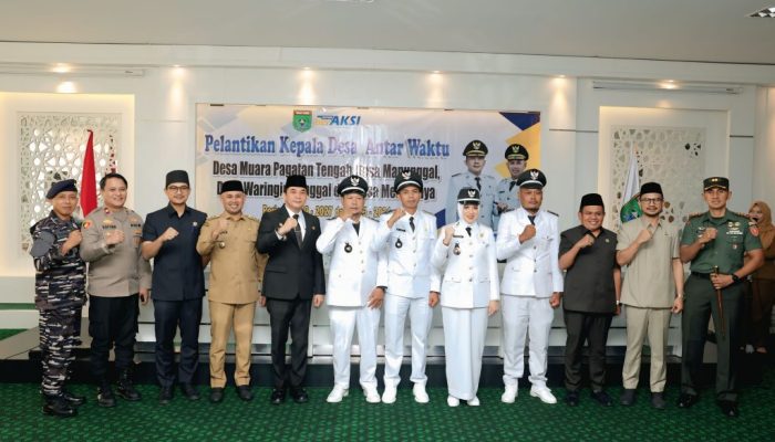 Empat Kades Dilantik, Bupati Tanah Bumbu: Pemimpin Harus Siap Difitnah dan Dikhianati