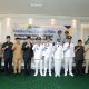 Bupati Tanah Bumbu Andi Rudi Latif dalam pelantikan empat kepala desa antar waktu di Ruang Rapat Kantor Bupati, Senin (19/5/2025).