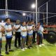 Bupati Sukamara H. Masduki saat membuka Open Turnamen Bola Voli Bupati Cup 2025 di Desa Bangun Jaya, Sabtu (7/6/2025).
