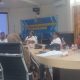Ahmad Nurahsin Qumarudin saat menerima kembali amanah sebagai Ketua PWI Kotabaru masa bakti 2025–2028 dalam Konferensi Kabupaten PWI di Aula Wisata Gedambaan, Selasa (10/6/2025).