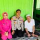 Kapolsek Kelumpang Selatan, Ipda Budi Murahman, saat bersilaturahmi ke kediaman tokoh agama Guru Mufron (Kai Busu), Senin (16/6/2025).
