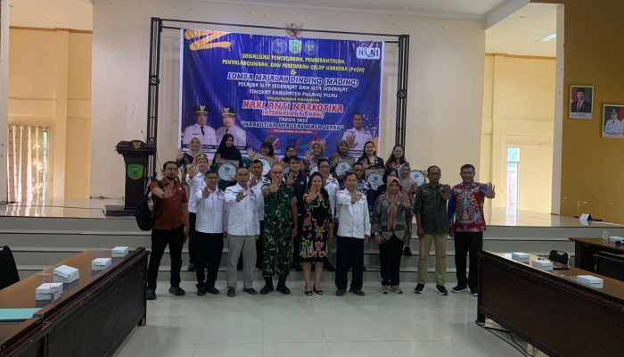 Pulang Pisau Gencarkan Sosialisasi Anti Narkoba dan Gelar Lomba Mading Pelajar