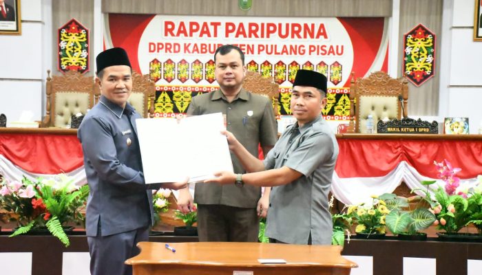 DPRD Pulang Pisau Setujui Raperda Pertanggungjawaban APBD 2024 dan KUPA-PPAS 2025