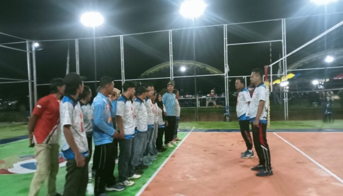 Sukiman: TNI-Polri dan Panitia Sukses Amankan Turnamen Bola Voli Bupati Cup 2025 di Sukamara