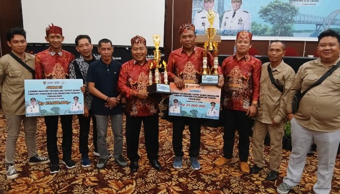 Desa Bungai Jaya Basarang Raih Juara Lomba Inovasi Teknologi Tepat Guna Tingkat Provinsi Kalteng 2025