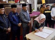 DPRD Kotabaru Paripurna Bahas Raperda RTRW 2025–2044 dan Pertanggungjawaban APBD 2024