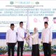 Bupati Tanah Bumbu Andi Rudi Latif melepas rombongan Kafilah MTQN ke-36 di Pendopo Kantor Bupati, Minggu (15/6/2025).