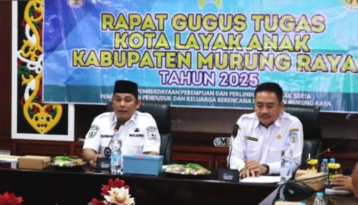 Pemkab Murung Raya Perkuat Komitmen Wujudkan Kabupaten Layak Anak