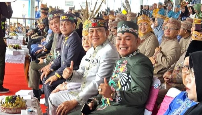 Wabup Mura Hadiri Upacara Hari Jadi ke-75 Kabupaten Barito Utara