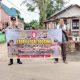 Ket Foto (IST) : Personel Polsek Kapuas Hulu saat memberikan Sosialisasi kepada warga Desa Sei Hanyo mengenai dampak dan ancaman hukum illegal logging, Kamis (26/6/2025) pagi.