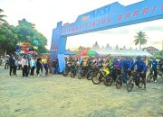 Fun Bike HUT ke-5 Laskar Merah Putih Meriahkan Tanah Bumbu