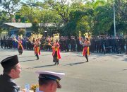 Polwan Polres Tanah Bumbu Suguhkan Tarian Dayak Meratus di Hari Bhayangkara ke-79
