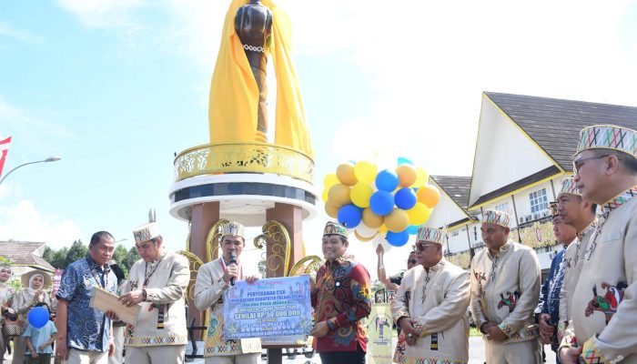 Tugu Ikon Pulang Pisau Diresmikan, Simbol Aspirasi dan Harapan Masyarakat