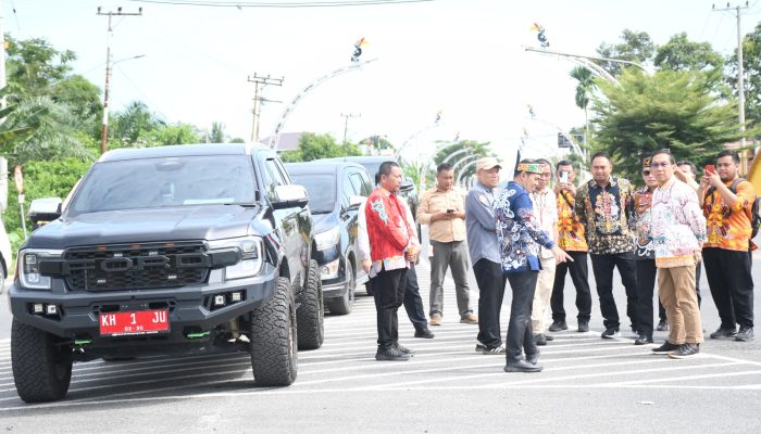Bupati Pulang Pisau Tinjau Lokasi Ikon dan Rest Area, Targetkan Rampung Tahun Ini
