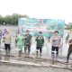 Ketua DPRD Tanah Bumbu Andrean Atma Maulani menanam bibit mangrove di kawasan pesisir Pelabuhan Batang, Rabu (2/7/2025), sebagai bagian dari HUT ke-67 Kodam VI/Mulawarman.