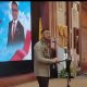 Wakil Menteri Kebudayaan RI Giring Ganesha membuka secara resmi Audisi Gita Bahana Nusantara 2025 di Gedung Mahligai Pancasila Banjarmasin, Rabu (9/7/2025).