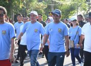 Bupati Pulang Pisau Meriahkan Jalan Sehat Hari Koperasi Nasional ke-78