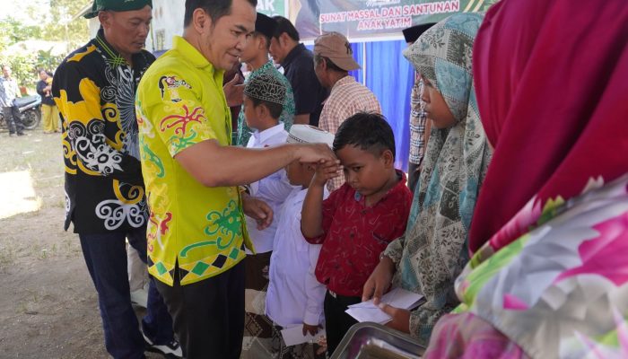 Sunatan Massal Warnai Harjad ke-23 Pulang Pisau dan HUT RI ke-80, 53 Anak Ikut Serta