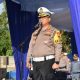 Dirlantas Polda Kalsel Kombes Pol M. Fahri Siregar memimpin Apel Operasi Patuh Intan 2025 di Banjarbaru, Senin (14/7/2025). Operasi ini menyasar pelanggaran lalu lintas berisiko kecelakaan.