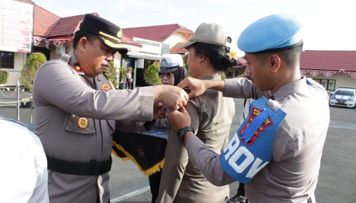 Polres Batola Gelar Apel Operasi Patuh Intan 2025, Tegaskan Komitmen Tertib Lalu Lintas