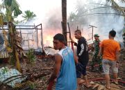 Korsleting Listrik Picu Kebakaran Rumah di Manurung, Kerugian Capai Rp300 Juta