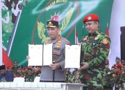 Kapolri Pimpin Apel Akbar Kokam 2025, Teken MoU Ketahanan Pangan dengan Pemuda Muhammadiyah