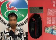 Polsek Sungai Loban Tangkap Pengedar Sabu Saat Tertidur di Rumah Warga
