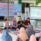 Suasana sosialisasi BPJS Ketenagakerjaan di Kantor Desa Muara Pagatan Tengah, Tanah Bumbu. Warga antusias mengikuti penjelasan tentang manfaat jaminan sosial ketenagakerjaan yang disampaikan oleh pihak BPJS dan pemerintah desa, Sabtu (12/7/2025).