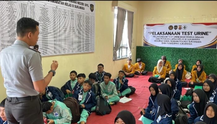 Lapas Sukamara Bekali Pelajar soal Bahaya Bullying dan Narkoba