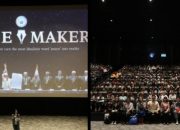 Tamu undangan menyaksikan film Peacemaker di Red Carpet Cinema, Manila. Film ini menyoroti perjuangan HWPL dalam membangun perdamaian global. (Foto: HWPL)