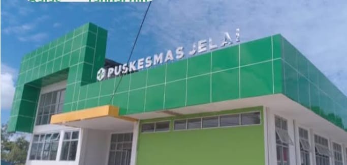 Gedung baru UPT Puskesmas Jelai yang telah selesai dibangun, namun belum difungsikan untuk pelayanan kesehatan. (Foto: Istimewa)