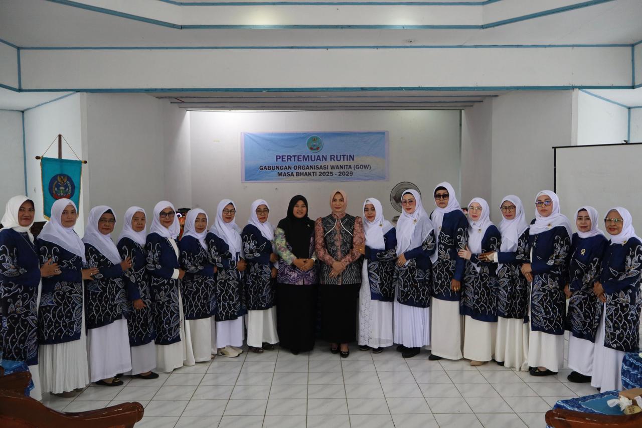 Ket Foto : Pertemuan rutin bulanan GOW Kotabaru di Gedung Ratu Intan, Rabu (06/07/2025).
